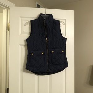 Navy vest